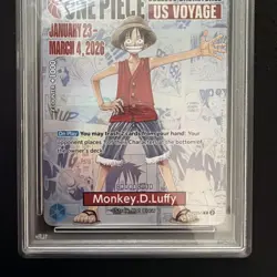 PSA 10 Monkey.D.Luffy (055) (College Basketball US Voyage) P-055 One Piece - Image 3