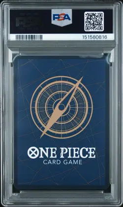 2025 ONE PIECE PRB02 GUM-GUM RAIN ALTERNATE ART PSA 10 - Image 2