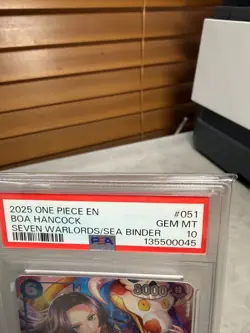 2025 ONE PIECE BOA HANCOCK SEVEN WARLORDS OF THE SEA PROMO #051 PSA 10 - Image 4