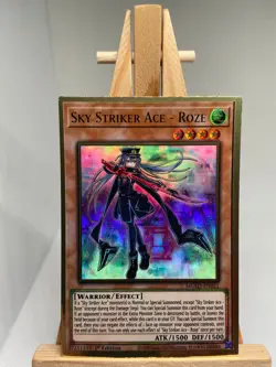 Sky Striker Ace - Roze - Premium Gold Rare 1st Edition MGED-EN021 - NM - YuGiOh - Image 1