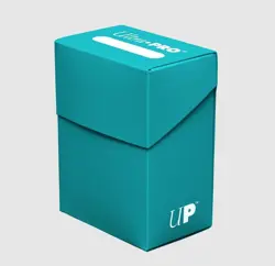 Ultra Pro Deck Box For Collectible Gaming Cards LIGHT BLUE Holds 80+ Sleeved - Image 1