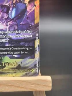 Marshall D Teach OP16-119 SEC The Time Of Battle ENGLISH One Piece CCG - Image 3