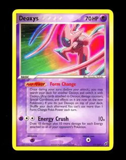 2005 Pokemon DEOXYS Ex Deoxys Set RARE Non Holo Ex Series Card 17/107 - MINT - Image 1