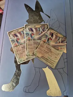 Pokemon TCG Lugia EX Holo Trading Card 017/034 Classic - Image 4