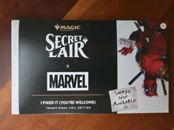 MTG Deadpool Secret Lair Traditional Foil Edition Sealed - Image 1