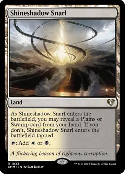 MTG Shineshadow Snarl ** Commander Masters ** English - Image 1