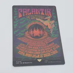 MTG Lord of the Rings - Palantir of Orthanc - Borderless poster NON FOIL NM - Image 2