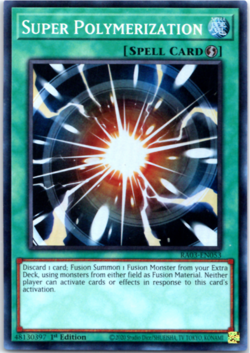 Super Polymerization - RA03-EN053 - Super Rare - 1st Edition Yugioh - Image 1