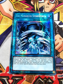 The Monarchs Stormforth mp25-en024 1st Edition (NEW) Starlight Rare Yu-Gi-Oh! - Image 1