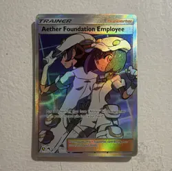 The Pokemon Company Aether Foundation Employee Full Art Holo SV81/SV94 ENG - Image 1