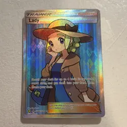 The Pokemon Company Lady Full Art Holo SV86/SV94 Hidden Fates Shiny ENG 2019 - Image 1
