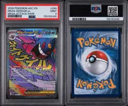 2026 Pokemon Ascended Heroes Mega Gengar ex Attack Rare #269/217 PSA 9 - Image 3