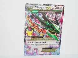 Pokemon TCG M Rayquaza EX - Roaring Skies 76/108 Ultra Rare - Image 3
