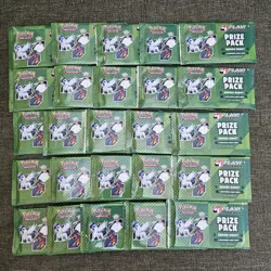 25x Play! Pokemon Prize Pack Series 8 *FACTORY SEALED* Promo Packs NEW NM 💎 - Image 1