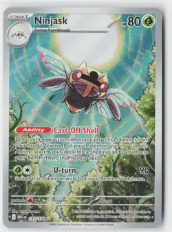Ninjask 137/132 Illustration Rare Mega Evolution Pokemon Near Mint - Image 1