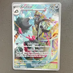 Pokemon Grafaiai 223/193 Illustration Rare Full Art Holo Paldea Evolved 90 HP - Image 1
