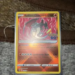 2022 Pokemon Go Radiant Charizard 011/078 Near Mint Condition - Image 1