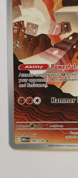 Pokemon TCG Mega Evolution Gargancl #147/132 Illustration Rare NM - Image 5