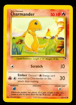 Pokemon CHARMANDER 70/110 Legendary Collection - Lightly Played - Image 1
