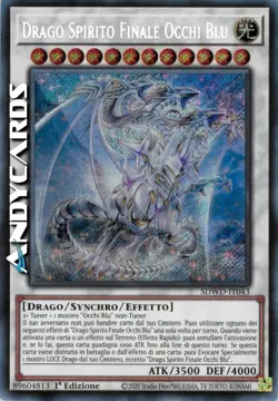 DRAGO SPIRITO FINALE OCCHI BLU • Segreta • SDWD IT043 • 1Ed • Yugioh! ANDYCARDS - Image 1
