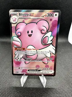 Blissey ex 201/167 Ultra Rare Twilight Masquerade Pokemon Near Mint - Image 1