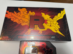 Pokemon TCG: Team Rocket's Moltres EX Ultra Premium Collection & Rocket Tin SEAL - Image 2