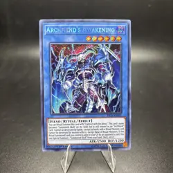 Archfiend's Awakening FIGA-EN031 Fists of the Gadgets Secret Rare 1st NM Yugioh - Image 1