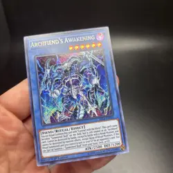 Archfiend's Awakening FIGA-EN031 Fists of the Gadgets Secret Rare 1st NM Yugioh - Image 4