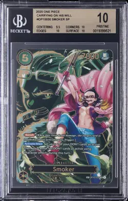 2025 ONE PIECE CARRYING ON HIS WILL #OP10030 SMOKER SP BGS 10 - Image 1