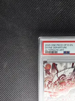 2025 One Piece OP10-019 Divine Departure Alt Art Rare Royal Blood PSA 10 - Image 2