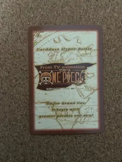 one piece carddass hyper battle Luffy 1999 anime card S02 - Image 2