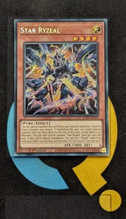 ALIN-EN022 Star Ryzeal Secret Rare 1st Ed YuGiOh - Image 1