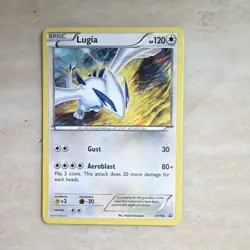 Lugia XY156 XY Black Star Promo Holo Pokemon TCG Card English Basic 120 HP - Image 1