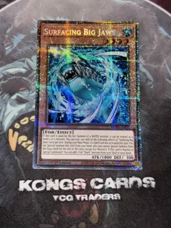 Yu-Gi-Oh MP25-EN012 Surfacing Big Jaws Starlight Rare - Image 1