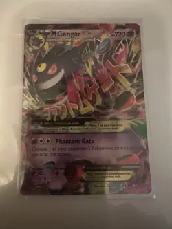 Pokemon TCG XY: Phantom Forces Mega M Gengar EX Holo Card 35/119 - Image 2