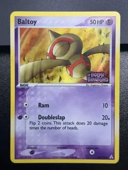 2006 Baltoy Pokemon Card EX Holon Phantoms 59/110 Reverse Holo Stamped LP - Image 2