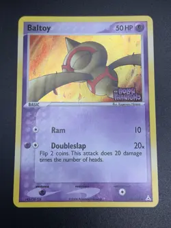 2006 Baltoy Pokemon Card EX Holon Phantoms 59/110 Reverse Holo Stamped LP - Image 4