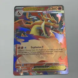 Pokemon Mega Charizard Y EX 022/217 ASC Set EX Card - Image 2