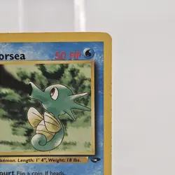 Pokemon TCG Mistys Horsea 87/132 Gym Challenge Vintage 2000 Card NM - Image 4