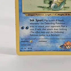 Pokemon TCG Mistys Horsea 87/132 Gym Challenge Vintage 2000 Card NM - Image 5