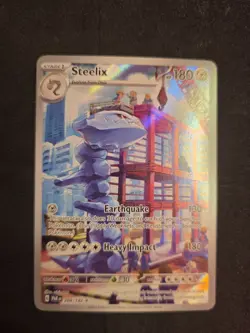 Steelix 208/182 Sv04: Paradox Rift Holo Rare Pokemon TCG Card - Image 1