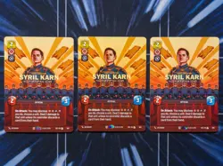 Star Wars Unlimited:Syril Karn - Where Is HeU x3 Prestige SEC 1051 - Image 1