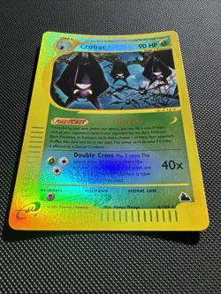 Pokemon Card Crobat 2003 Skyridge 6/144 Rare Reverse Holo E-Series - Image 2