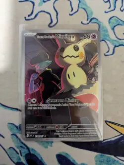 Pokemon TCG Team Rocket’s Mimikyu Illustration Rare Ascended Heroes - Image 1