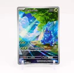 Heracross - 194/193 Paldea Evolved ILLUSTRATION RARE Pokemon - NM/MINT - Image 1