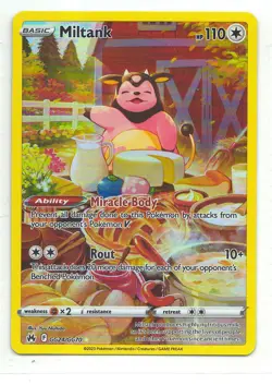 Miltank GG24/GG70 Holo NM Crown Zenith Galarian Gallery Pokemon - Image 1