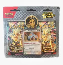 Pokemon Ascended Heroes Komala 2-Pack Booster Blister Factory Sealed - Image 1