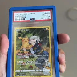 Pokemon TCG Pikachu TG05/TG30 Lost Origin Trainer Gallery FA Holo PSA 10 - Image 3