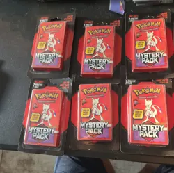 10x Pokemon TCG Mewtwo Mystery Pack Chase Booster Pack MJ Holdin 2025 Sealed NEW - Image 2