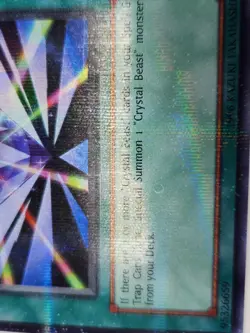 YuGiOh Crystal Beacon HL05-EN003 Hobby League Ultra Parallel NM - Image 2